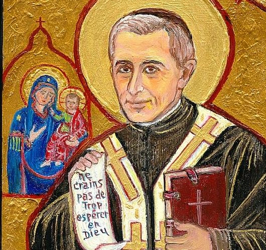 Icon of Blessed Joseph Allamano written by Gabrielle Gendron